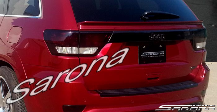 Custom Jeep Grand Cherokee  SUV/SAV/Crossover Trunk Wing (2011 - 2013) - $249.00 (Part #JP-001-TW)